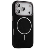 BRABUS Carbon Fiber Print Covering MagSafe-Compatible Patch Case for iPhone 17 Pro Max · 2
