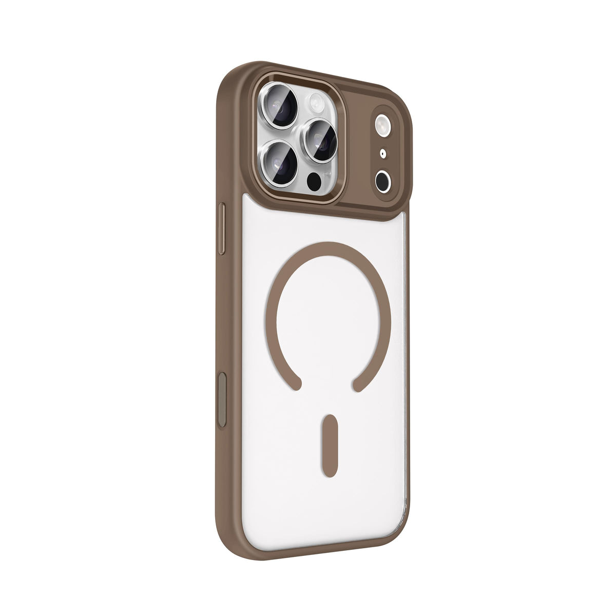 BRABUS MagSafe-Compatible Plastic Edges Kraf Silicone Case for iPhone 17 Pro Max · 2