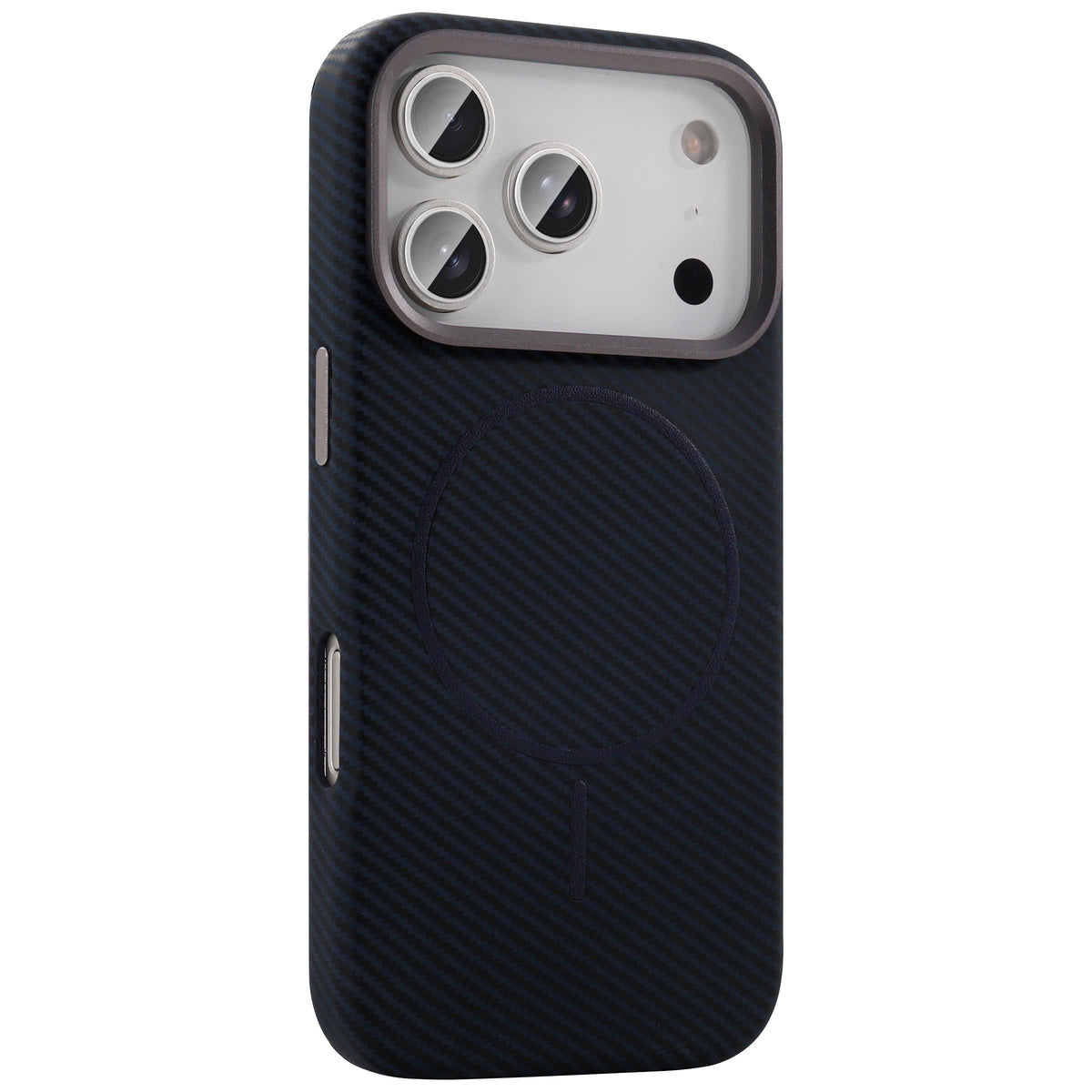 BRABUS Carbon Fiber Print Covering MagSafe-Compatible Patch Case for iPhone 17 Pro · 1