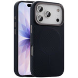 BRABUS Carbon Fiber Print Covering MagSafe-Compatible Patch Case for iPhone 17 Pro · 2