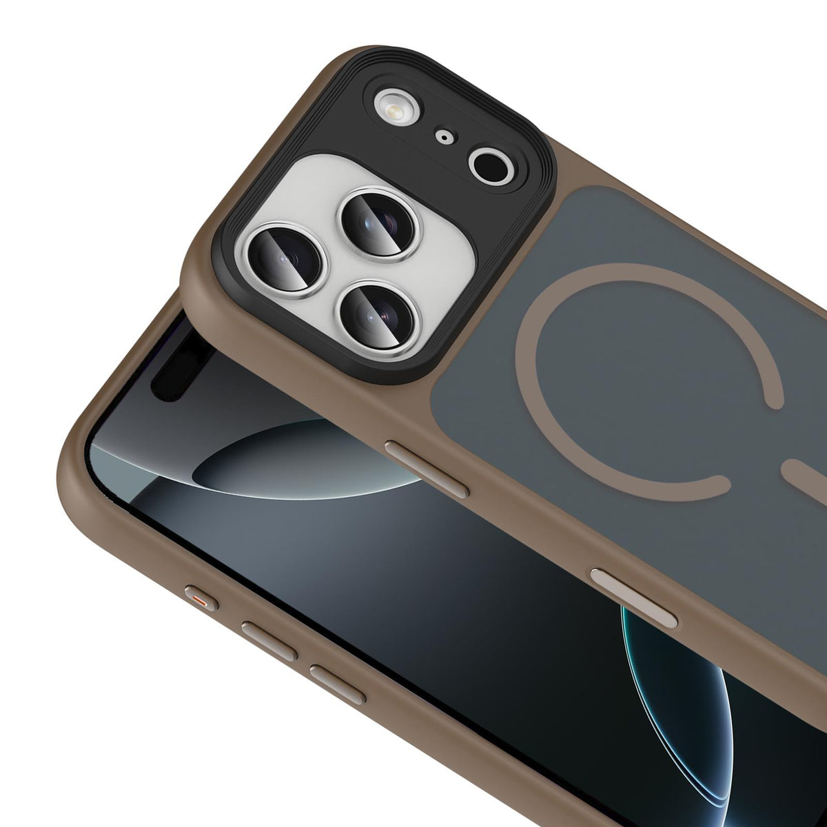 BRABUS MagSafe-Compatible Hard-Shell Fall Phone Case for iPhone 17 Pro · 3