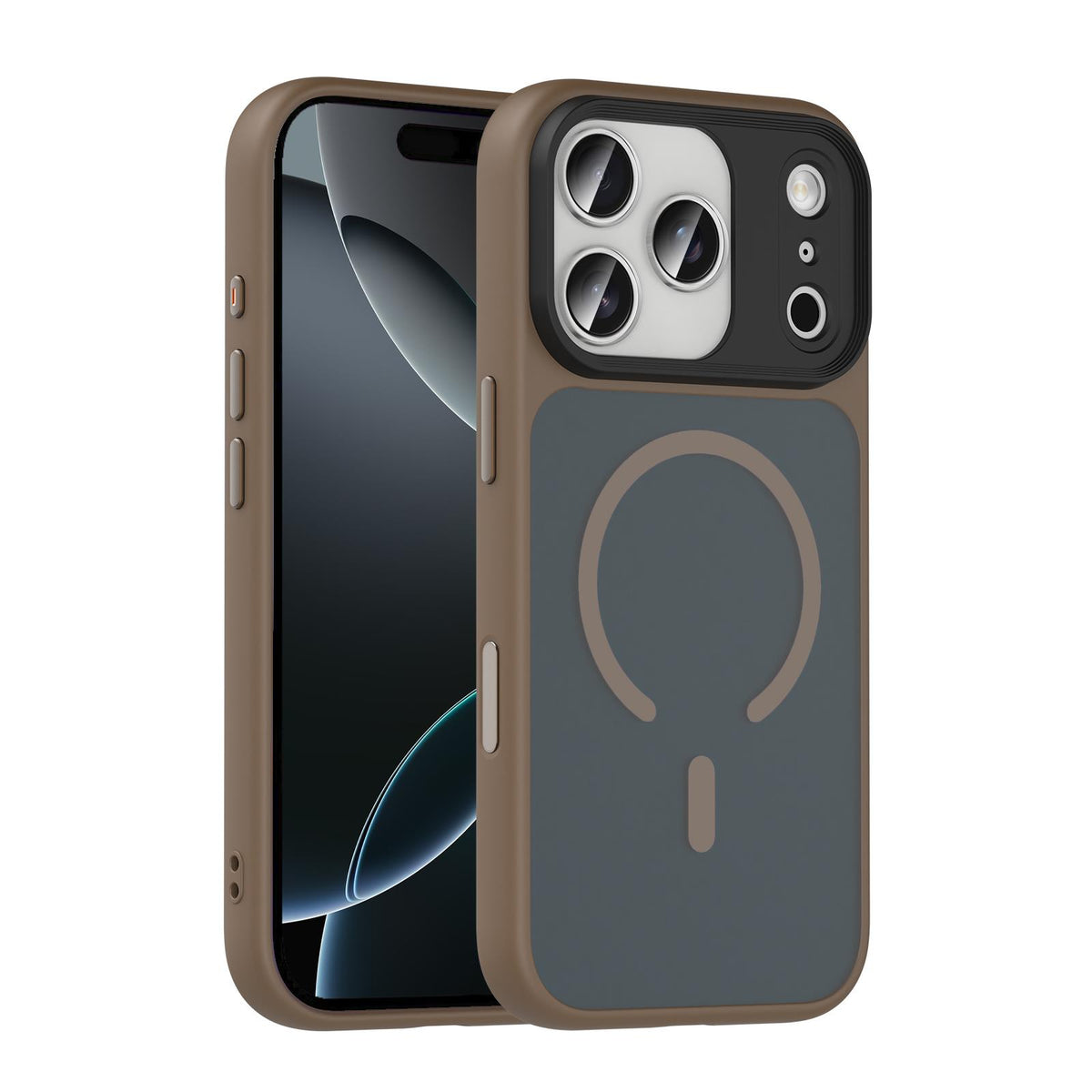 BRABUS MagSafe-Compatible Hard-Shell Fall Phone Case for iPhone 17 Pro · 2