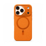 BRABUS MagSafe-Compatible Velvet-Lined Kaplamalı Deri Nut Phone Case for iPhone 17 Pro · 3