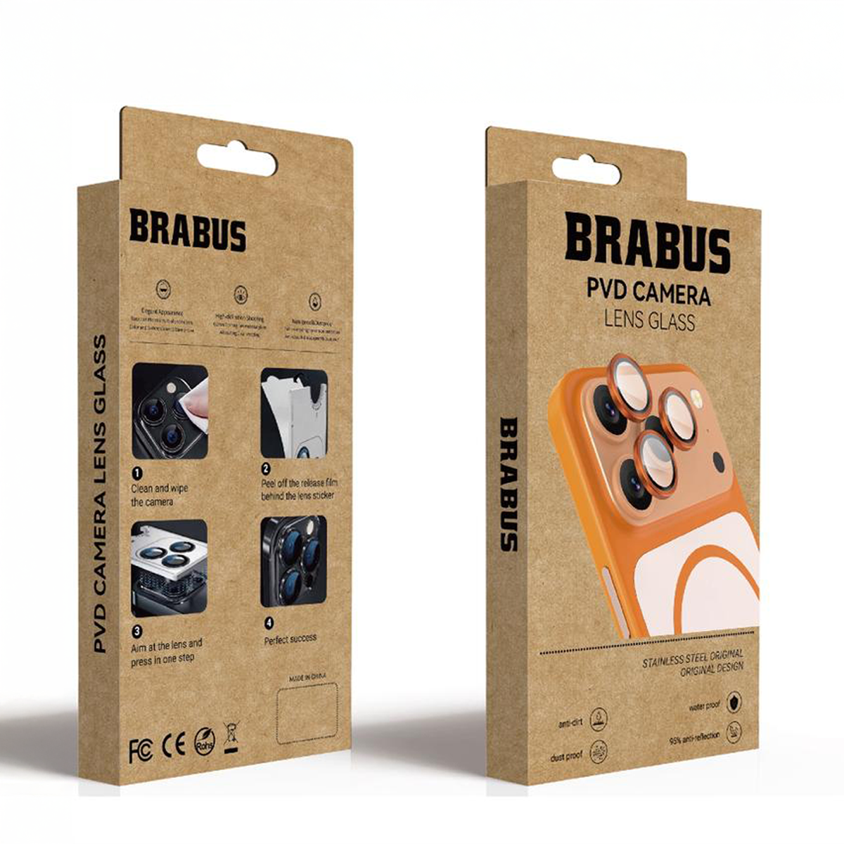 BRABUS PVD AR+AF Camera Lens Protector for iPhone 17 · 1