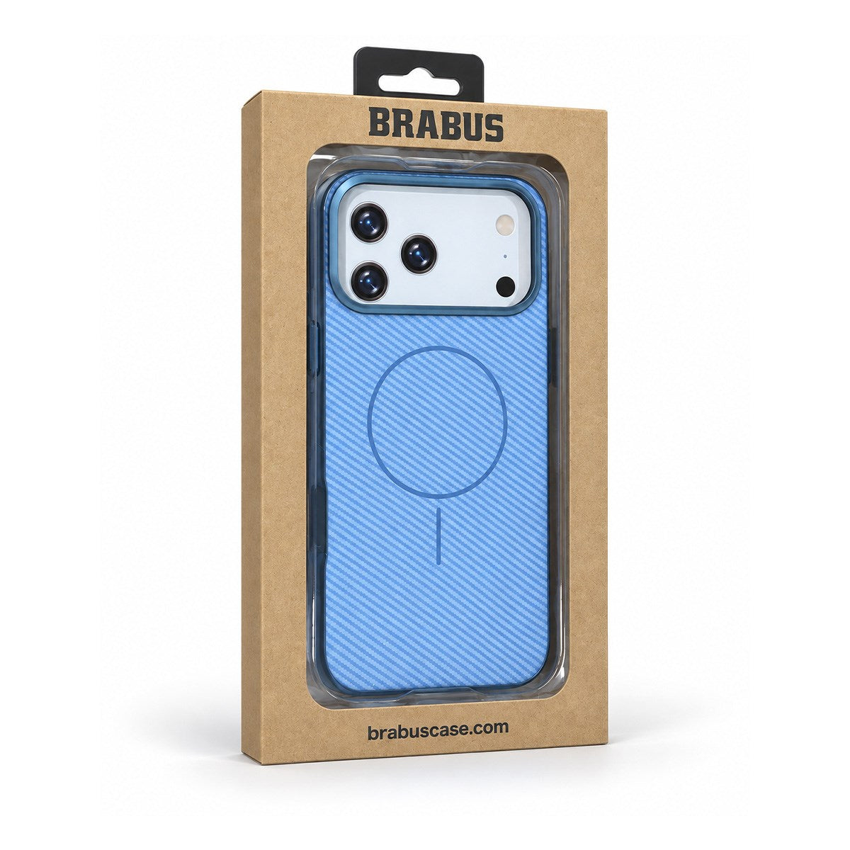 BRABUS Carbon Fiber Baskı Kaplamalı MagSafe-Compatible Patch Case for iPhone 18 Pro Max · 7