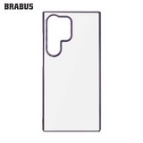 BRABUS S23 Ultra Kenarları Colored Camera-Lens Protection Slim Slim Clear Hard-Shell Drum Silicone Case · 3