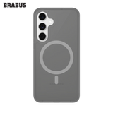 BRABUS S24 Extra Hard-Shell Kenarlı MagSafe-Compatible HollyMag Clear Silicone Case · 2