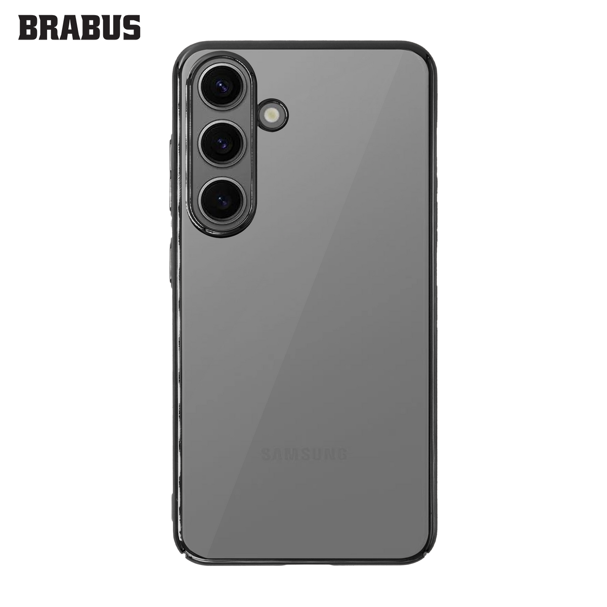 BRABUS S24 Kenarları Colored Camera-Lens Protection Slim Slim Clear Hard-Shell Drum Silicone Case · 2