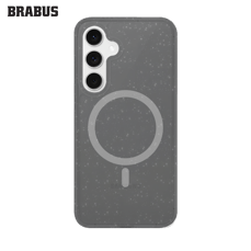 BRABUS S24 Glitter Extra Hard-Shell Kenarlı MagSafe-Compatible HollyMag Clear Silicone Case · 1