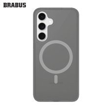 BRABUS S24 Ultra Extra Hard-Shell Kenarlı MagSafe-Compatible HollyMag Clear Silicone Case · 1