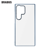BRABUS S24 Ultra Kenarları Colored Camera-Lens Protection Slim Slim Clear Hard-Shell Drum Silicone Case · 3