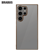 BRABUS S24 Ultra Kenarları Colored Camera-Lens Protection Slim Slim Clear Hard-Shell Drum Silicone Case · 1