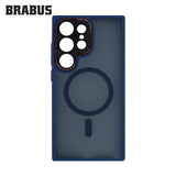 BRABUS Samsung S23 Ultra Anti-Shock MagSafe-Compatible Camera-Lens Protection Frosted Soft Edges Sonic Silicone Case · 3