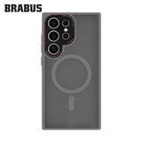 BRABUS Samsung S23 Ultra Anti-Shock MagSafe-Compatible Camera-Lens Protection Frosted Soft Edges Sonic Silicone Case · 1