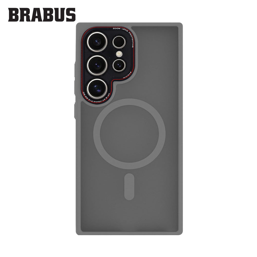BRABUS Samsung S23 Ultra Anti-Shock MagSafe-Compatible Camera-Lens Protection Frosted Soft Edges Sonic Silicone Case · 1