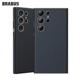 BRABUS Faux Leather Lens Korumalı Gun Cover Case for Samsung Galaxy S23 Ultra · 3