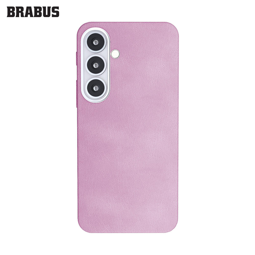 BRABUS Samsung S24 Hidden MagSafe-Compatible Deri Görünümlü Silicone Oregon Case · 1