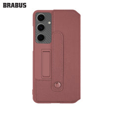 BRABUS Faux Leather Lens Korumalı Stand Kart Bölmeli Flip Kapak Phoenix Case for Samsung Galaxy S24 Plus · 1