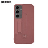 BRABUS Faux Leather Lens Korumalı Stand Kart Bölmeli Flip Kapak Phoenix Case for Samsung Galaxy S24 Plus · 1