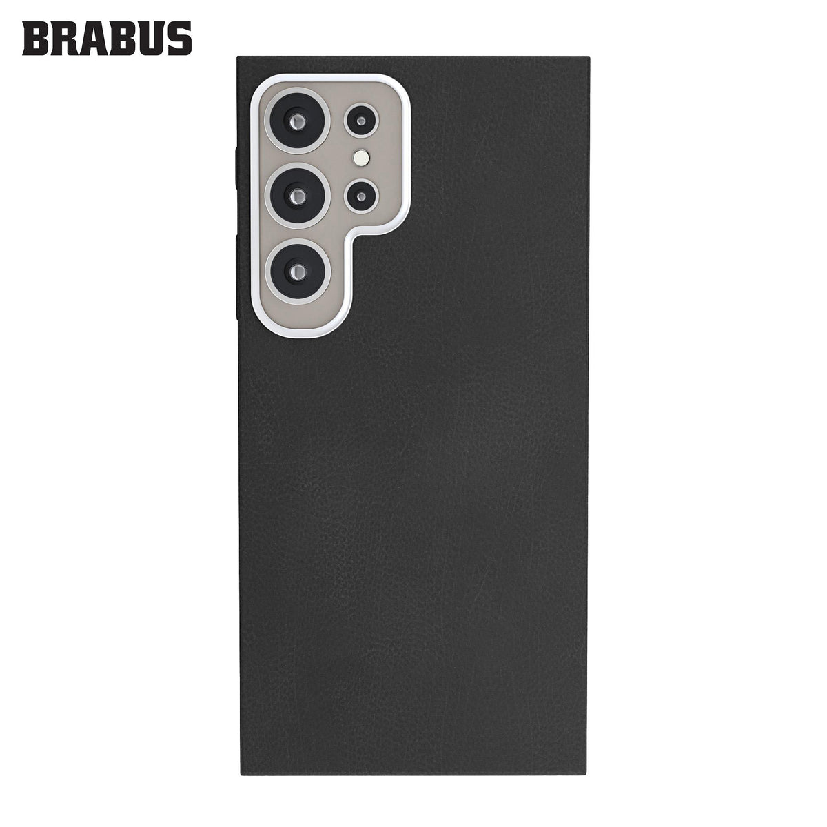 BRABUS Samsung S24 Ultra Hidden MagSafe-Compatible Deri Görünümlü Silicone Oregon Case · 2