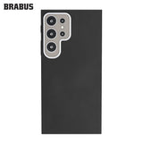 BRABUS Samsung S24 Ultra Hidden MagSafe-Compatible Deri Görünümlü Silicone Oregon Case · 2