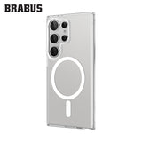BRABUS Samsung S24 Ultra MagSafe-Compatible Slim Slim Clear Royal Hard-Shell Case · 1
