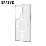BRABUS Samsung S24 Ultra MagSafe-Compatible Slim Slim Clear Royal Hard-Shell Case · 2