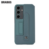 BRABUS Faux Leather Lens Korumalı Stand Kart Bölmeli Flip Kapak Phoenix Case for Samsung Galaxy S24 Ultra · 1