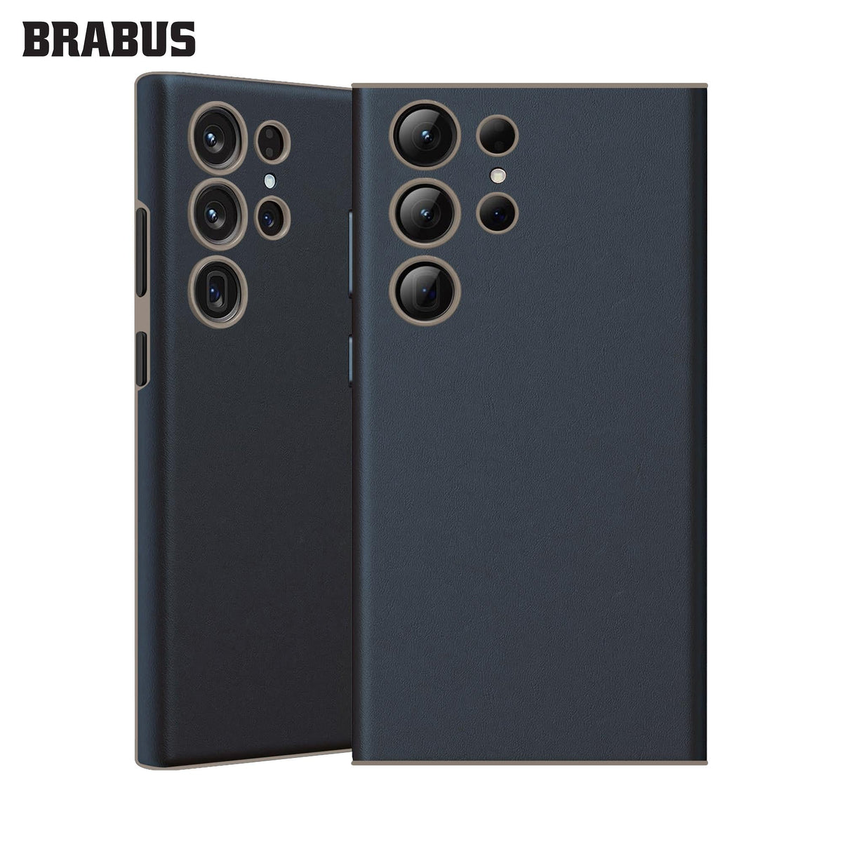 BRABUS Faux Leather Lens Korumalı Gun Cover Case for Samsung Galaxy S24 Ultra · 3
