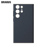 BRABUS Faux Leather Lens Korumalı Gun Cover Case for Samsung Galaxy S24 Ultra · 2