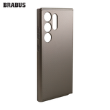 BRABUS Carbon Fiber Görünümlü Soft Edges Silicone İndigo Case for Samsung Galaxy S24 · 3