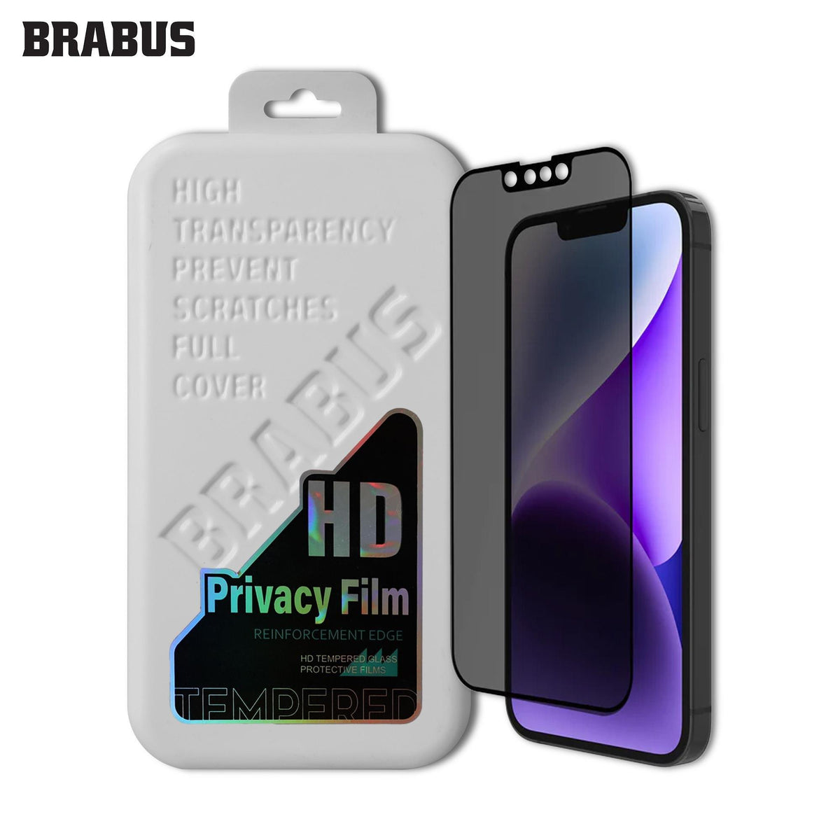 BRABUS HD Privacy Film Full-Coverage Tempered Glass Screen Protector for Samsung Galaxy S25 Edge · 1
