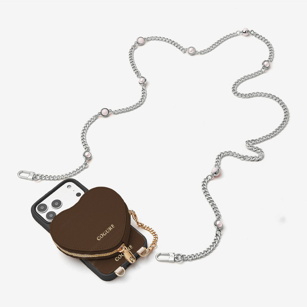 COGURE Pearl Chain Shoulder Strap · 11