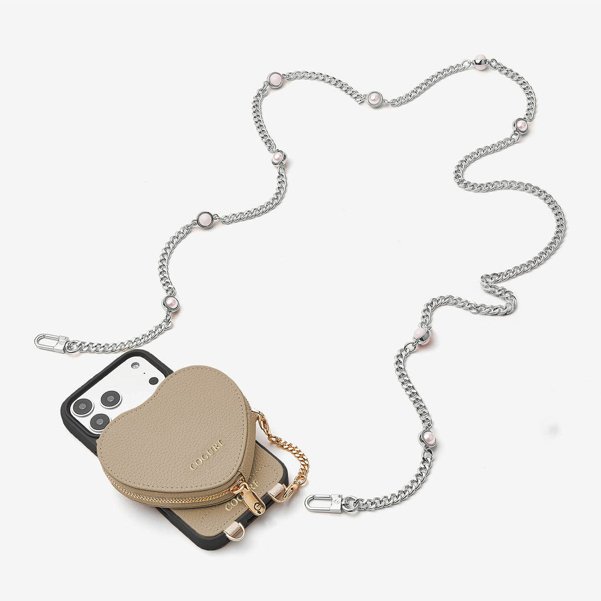 COGURE Pearl Chain Shoulder Strap · 8