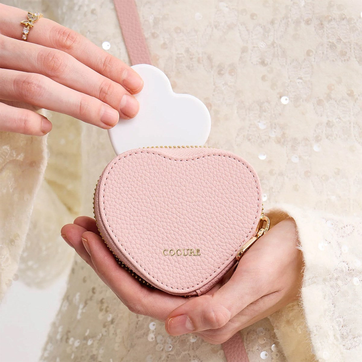 COGURE Heart Pattern Pouch Bag · 6