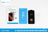 KUZOOM Tempered Privacy Screen Protector for iPhone 17 Pro · 3