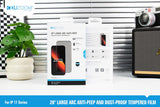 KUZOOM Tempered Privacy Screen Protector for iPhone 17 Pro · 7