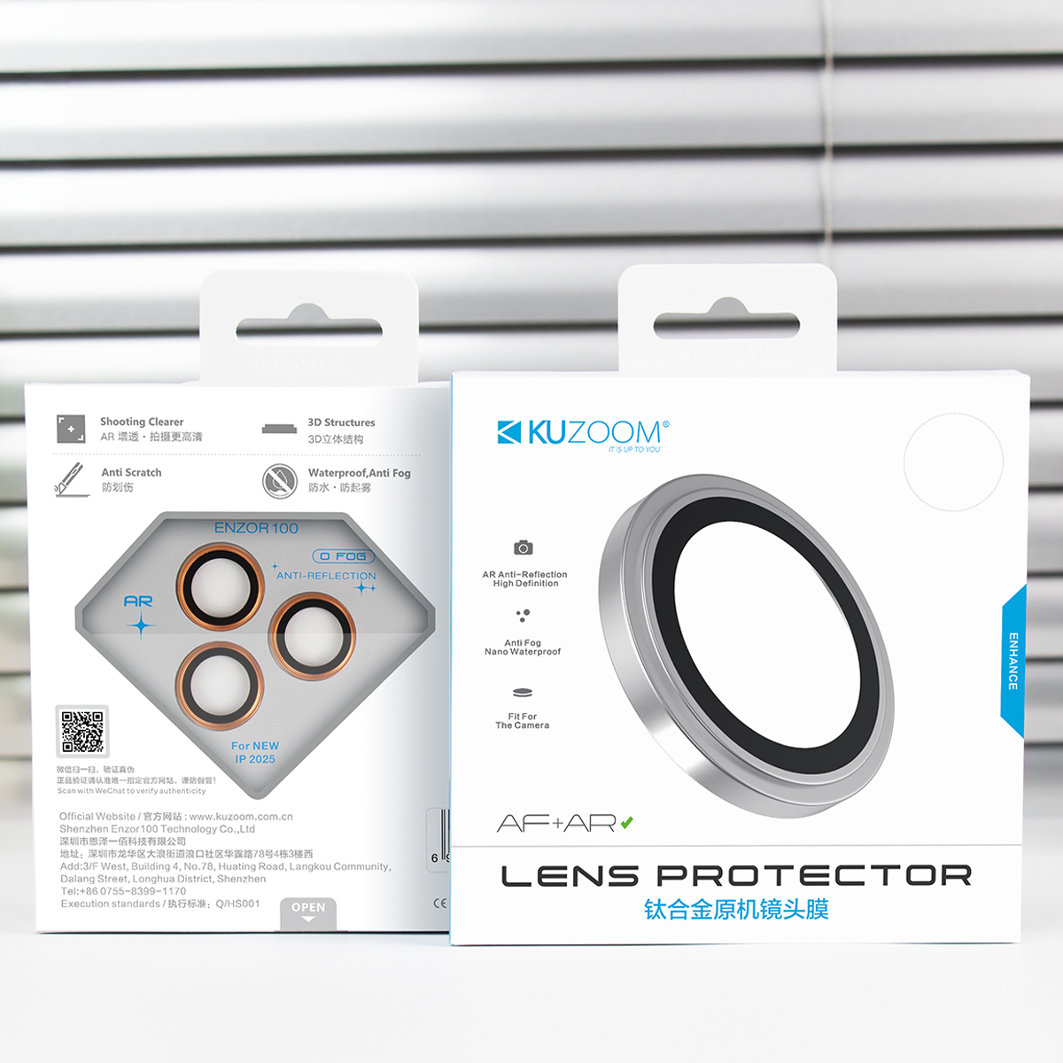 KUZOOM Camera Lens Protector for iPhone 17 Pro / iPhone 17 Pro Max · 1