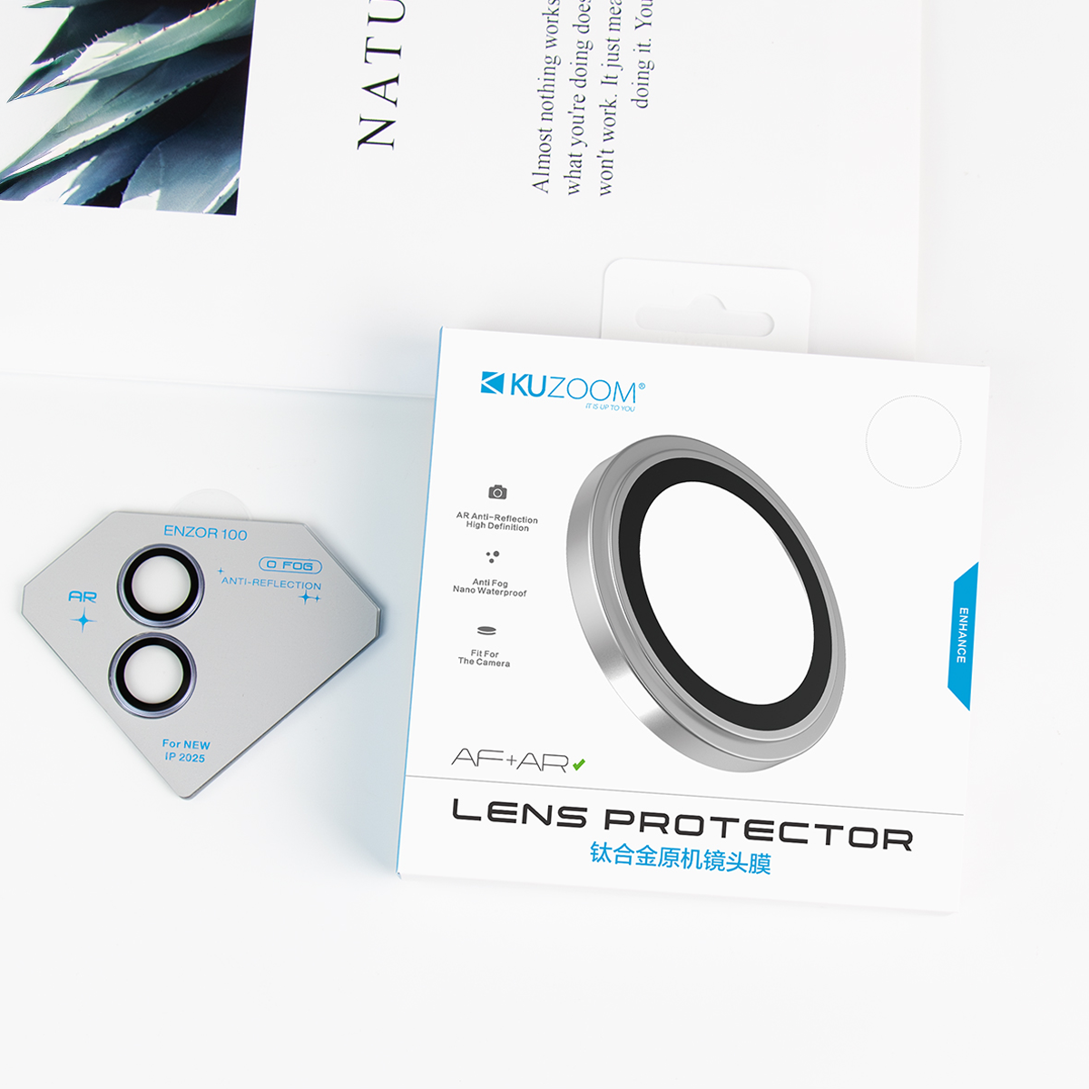 KUZOOM Camera Lens Protector for iPhone 17 · 1