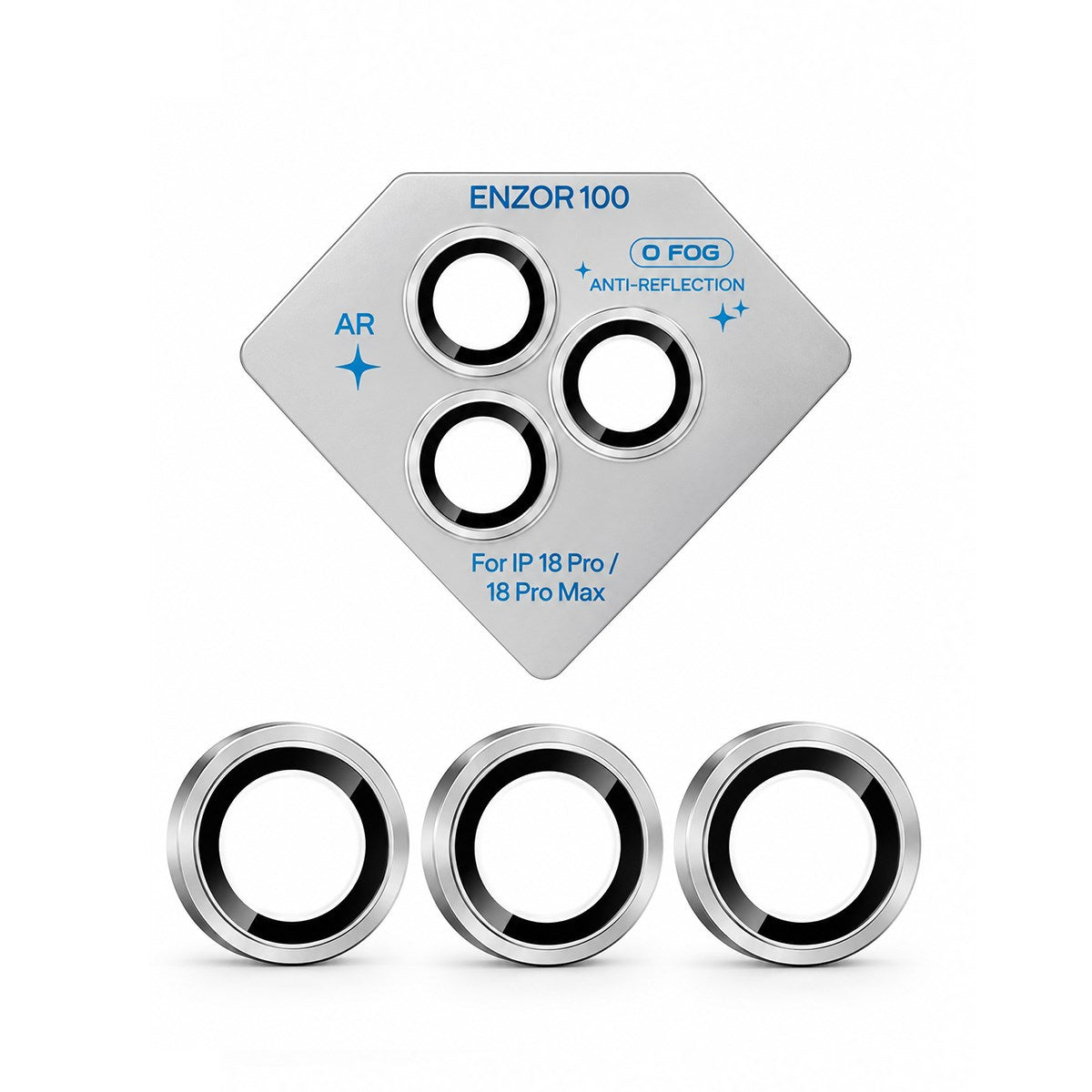 KUZOOM Camera Lens Protector for iPhone 18 Pro / iPhone 18 Pro Max · 7