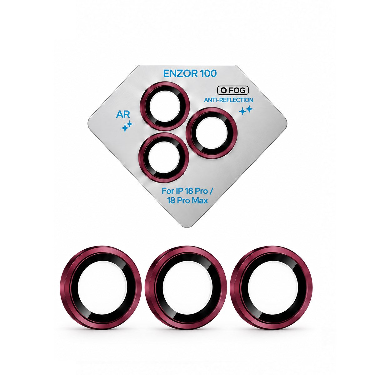 KUZOOM Camera Lens Protector for iPhone 18 Pro / iPhone 18 Pro Max · 3