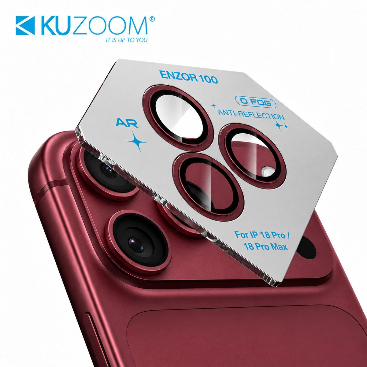 KUZOOM Camera Lens Protector for iPhone 18 Pro / iPhone 18 Pro Max · 10