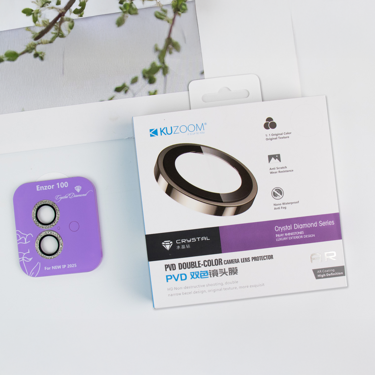 KUZOOM Camera Lens Protector for iPhone 17 Pro / iPhone 17 Pro Max · 1