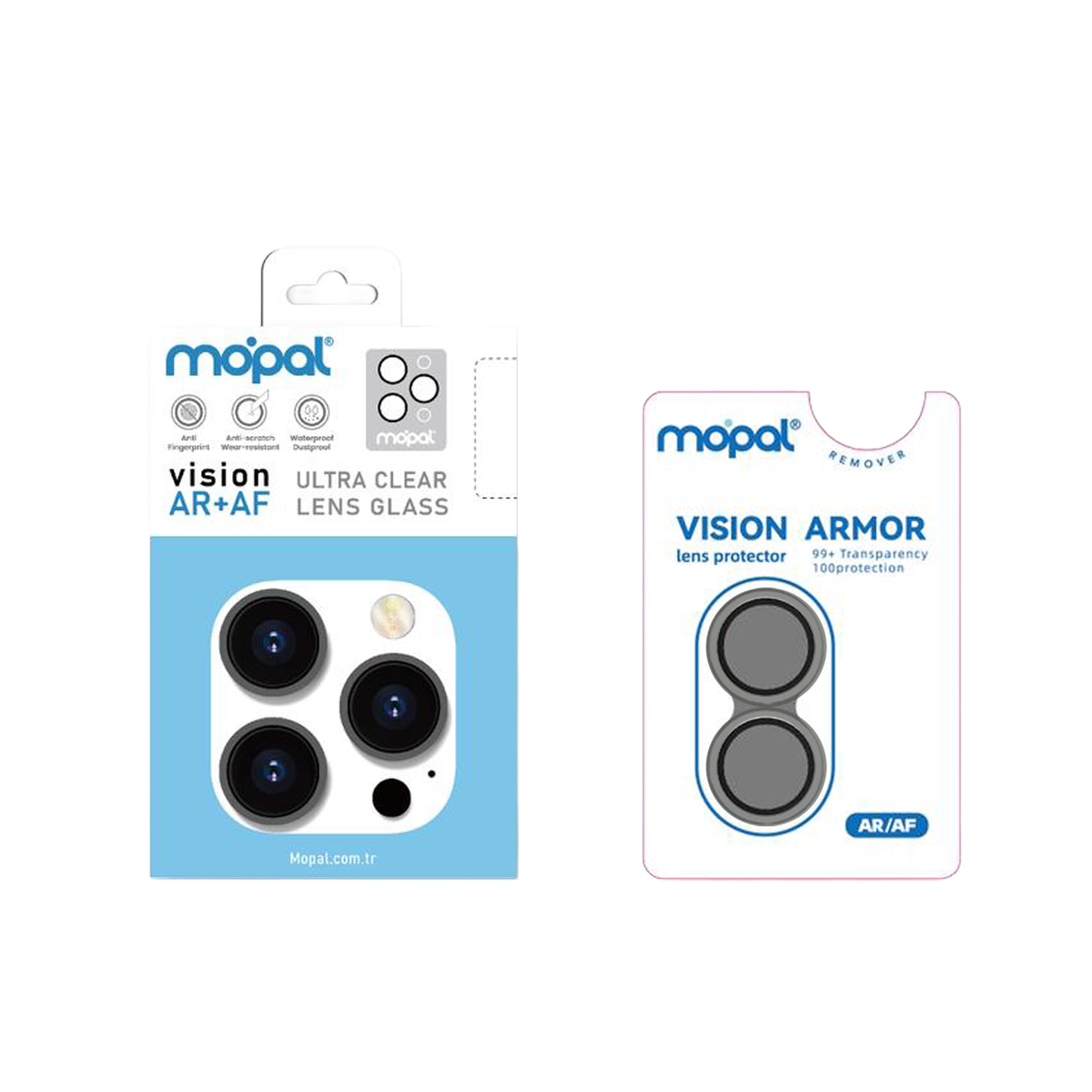 MOPAL Vision AR + AF Ultra Clear 9H Hardness Tempered Camera Lens Protector for iPhone 11 · 1