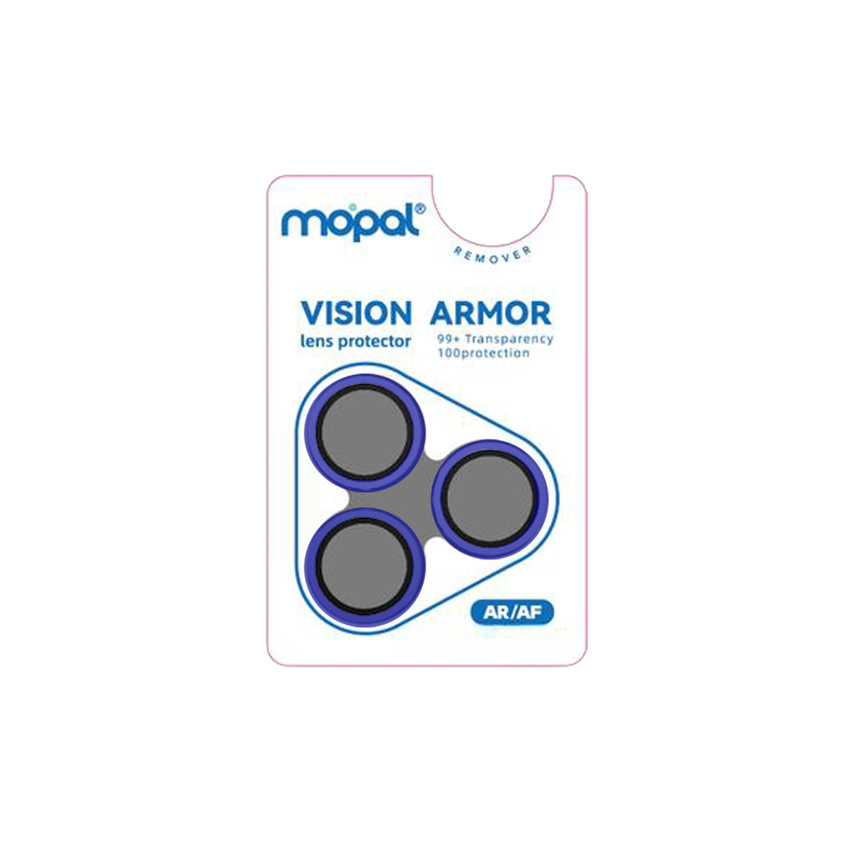 MOPAL Vision AR + AF Ultra Clear 9H Hardness Tempered Camera Lens Protector for iPhone 15 Pro / iPhone 15 Pro Max · 6