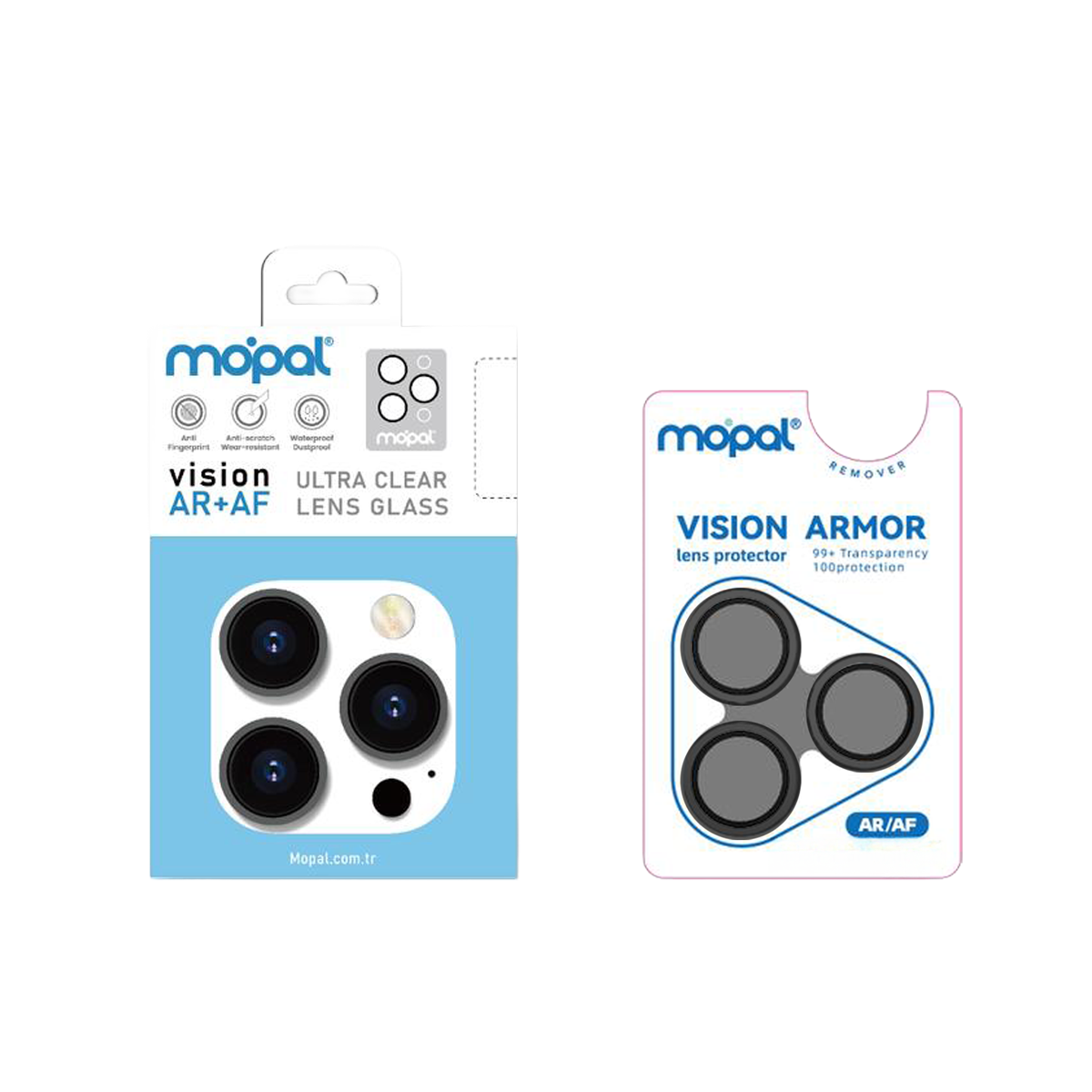 MOPAL Vision AR + AF Ultra Clear 9H Hardness Tempered Camera Lens Protector for iPhone 16 Pro / iPhone 16 Pro Max · 5