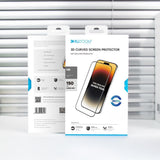 KUZOOM 3D Large Curved Fingerprint-Resistant Glass Screen Protector for iPhone 16 Pro Max · 1