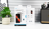 KUZOOM Anti-Peep Privacy Screen Fingerprint-Resistant Glass Screen Protector for iPhone 16e / iPhone 14 / iPhone 13 / iPhone 13 Pro · 1