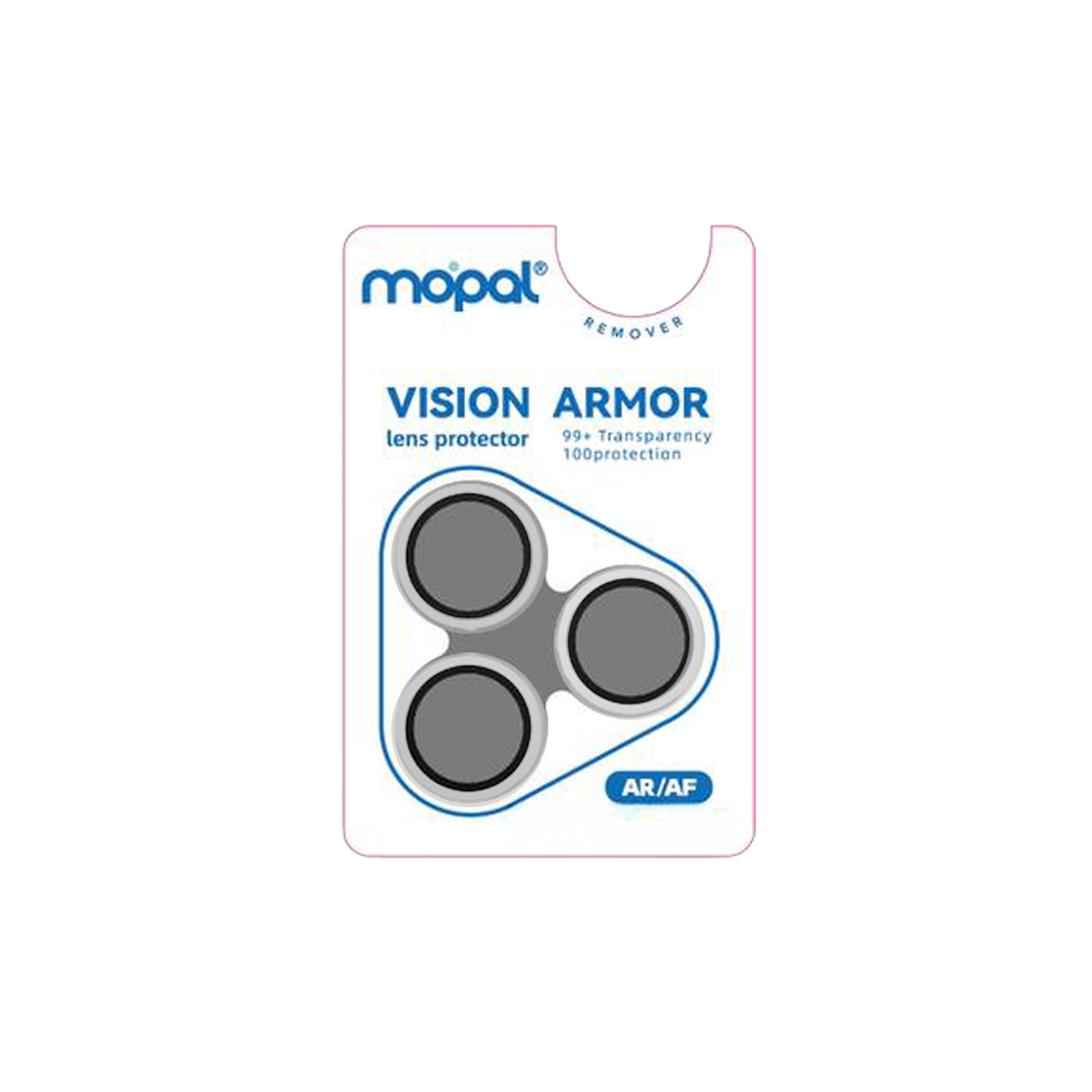 MOPAL Vision AR + AF Ultra Clear 9H Hardness Tempered Camera Lens Protector for iPhone 17 Pro / iPhone 17 Pro Max · 6