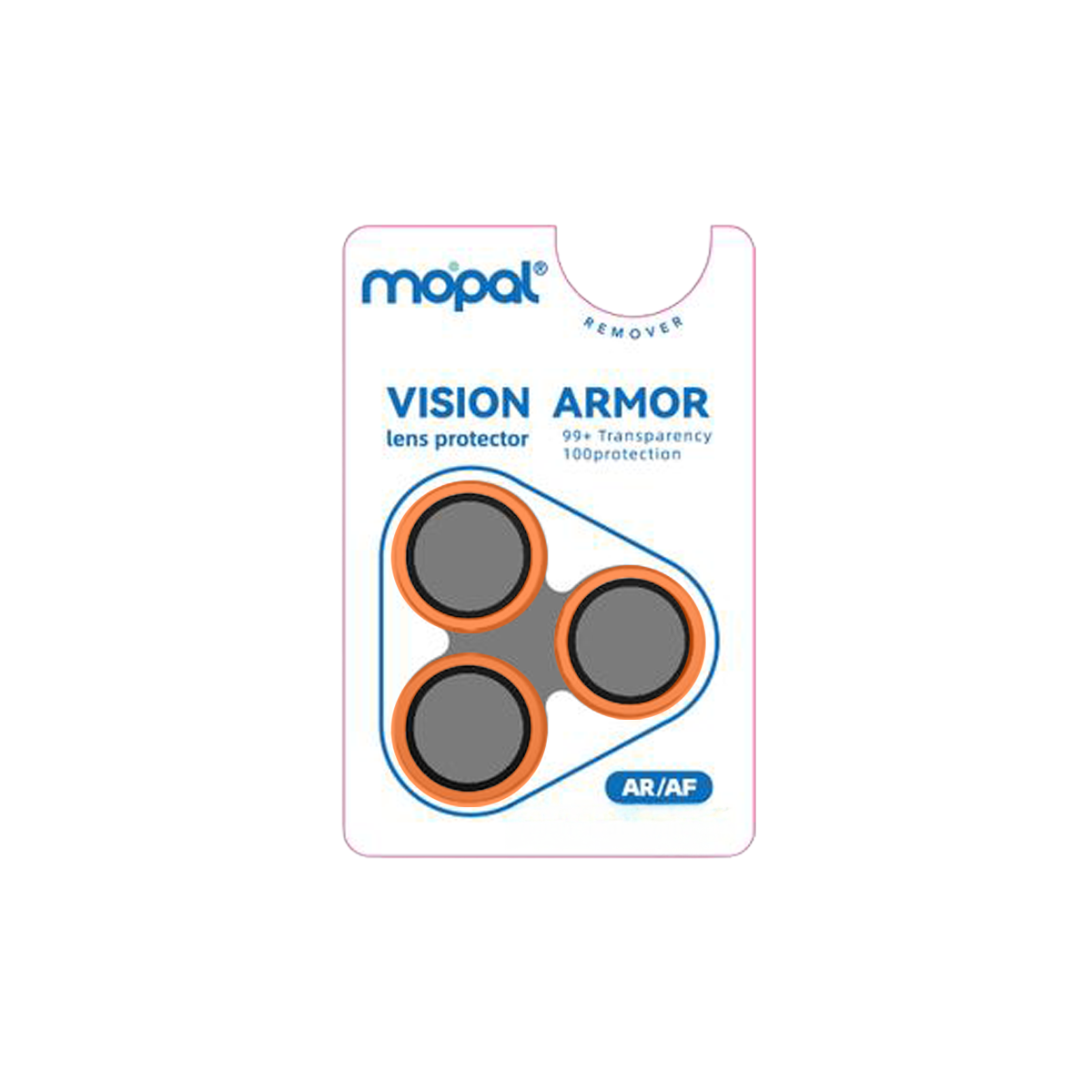 MOPAL Vision AR + AF Ultra Clear 9H Hardness Tempered Camera Lens Protector for iPhone 17 Pro / iPhone 17 Pro Max · 2